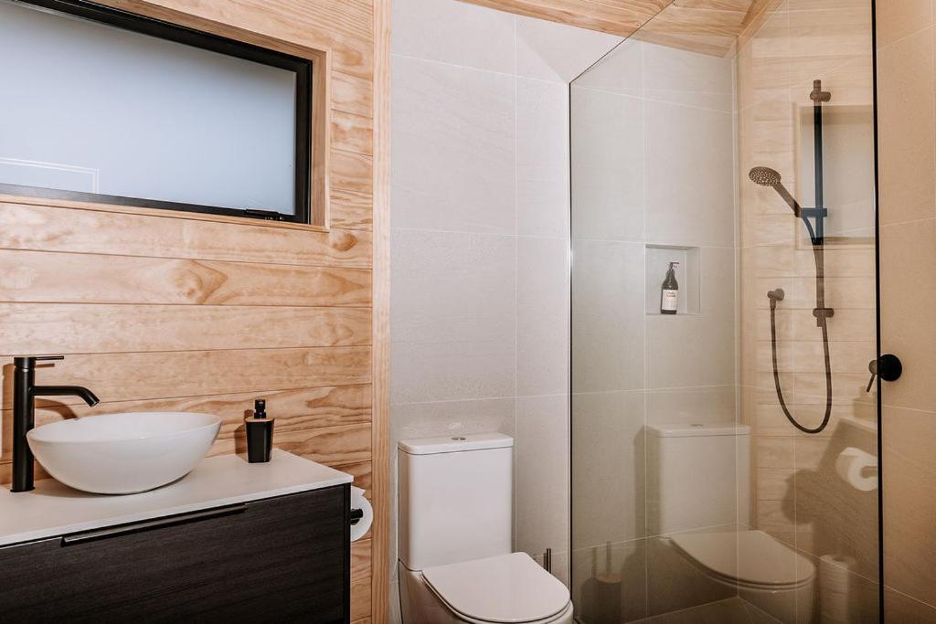 Kaho - Ohakune Holiday Home With Spa Екстериор снимка