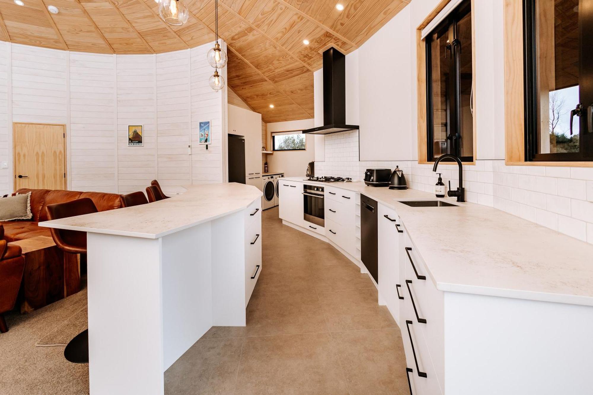 Kaho - Ohakune Holiday Home With Spa Екстериор снимка