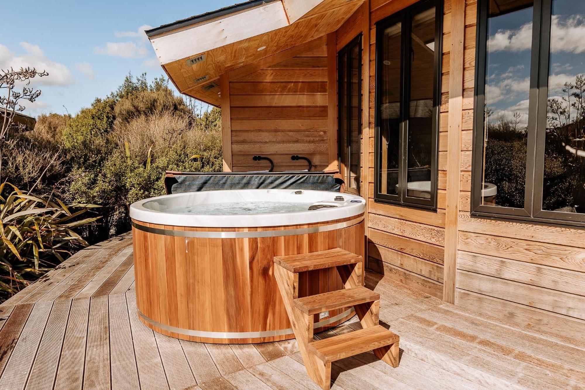 Kaho - Ohakune Holiday Home With Spa Екстериор снимка